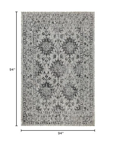  CARMEL Indoor/Outdoor Power Loomed Synthetic Blend Low Profile Area Rug -  - Picture 3 of 7