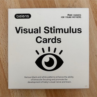 Beiens Visual Stimulus Cards Black & White Patterns Developmental Contrast Cards