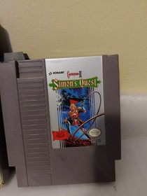 Castlevania 2 Simon's Quest. 1988. Usato. scatola con usura 70%. NES. Konami. cartuccia