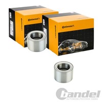 2X Continental Ctam RADLAGER-SATZ Hinten Links+Rechts Radlager Lager Vorne Links