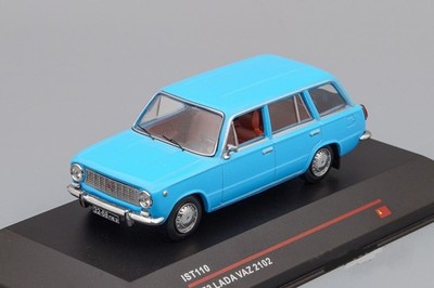 VAZ 2102 LADA Zhiguli 1973 Station Wagon Soviets USSR car model 1/43 iST 110