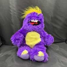 Mr. Munch Chuck E Cheese ShowBiz 1988 Pizza Time Theatre Plush Purple Monster
