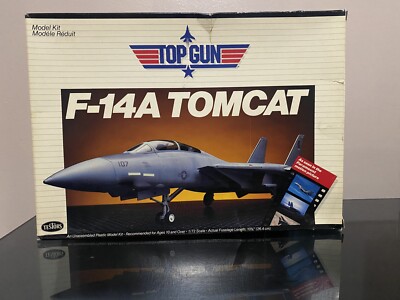 Testors 1/72 F-14A Tomcat 1987 Top Gun Movie Plastic Model Kit #273