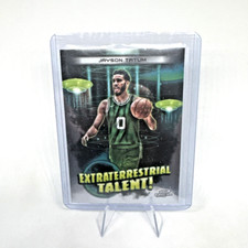 2024 Topps Cosmic Chrome Jayson Tatum Extraterrestrial Talent -#ET-5 Boston