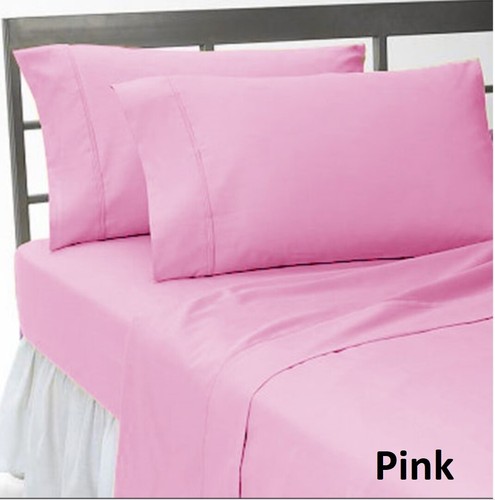 Juego de cama glorioso 7 piezas 1000 TC algodón egipcio todo tamaño AU colores lisos - Imagen 11 de 20