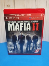 Mafia II (2) Greatest Hits (Sony PlayStation 3) PS3 Game  w/ Poster (used)