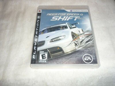 Need for Speed: Shift (Sony PlayStation 3, 2009)  COMPLETE 