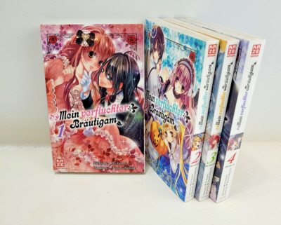 Mein verfluchter Bräutigam, Romance-Manga # 1-4 im Komplettset, Eri Kagami