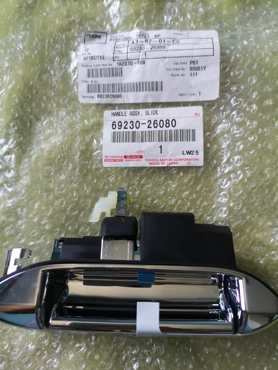 Toyota Genuine HANDLE ASSY, REAR DOOR OUTSIDE, RH 69230 - 26080 | eBay