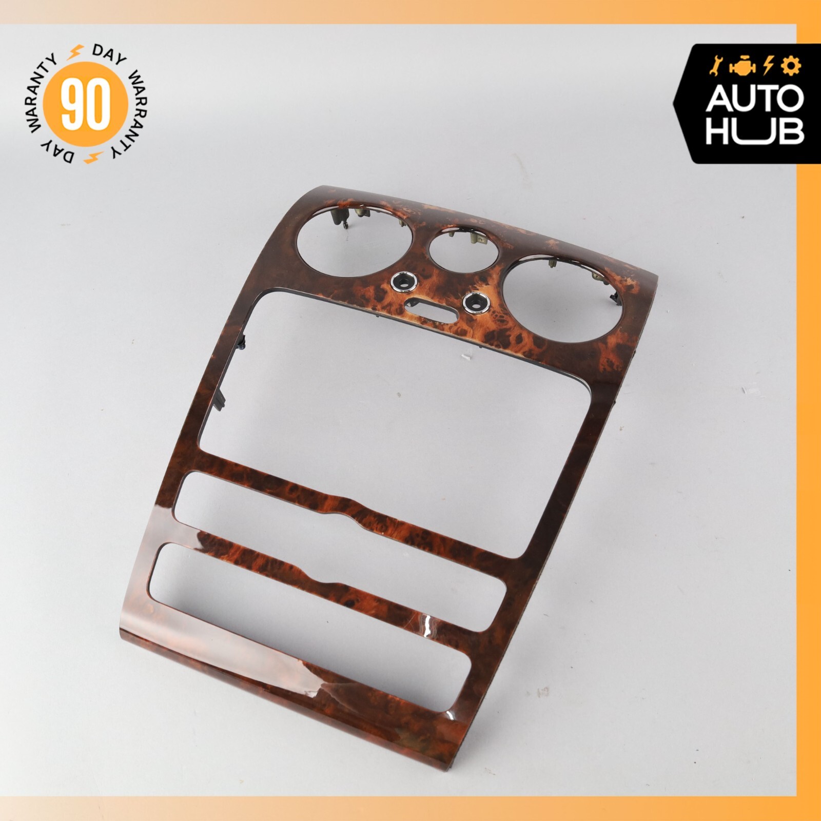 Bentley Continental Flying Spur Center Dashboard Instrument Panel Wood OEM 53k