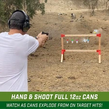 GoSports Outdoors Blast Hat Shooting Target Hangers - 12 Pack