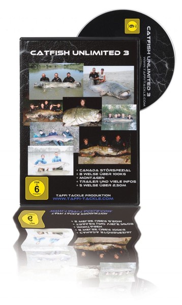Taffi Catfish Unlimited 3 Waller Dvd Wallerangeln Wels Welsangeln Angelfilm-image