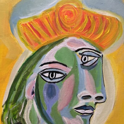 Picasso Kaoru様オーダーページ Pablo Picasso, Bust of a woman (Dora Maar) handpainted