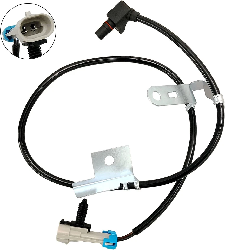 Sensor ABS de velocidad de rueda delantera izquierda o derecha para Chevrolet GMC Cadillac 1990-2007 Foto 3 de 4