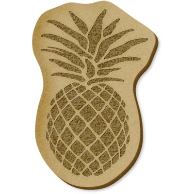 6 x 'Stilisierte Ananas' MDF Basteln Verzierungen (EB00032306)