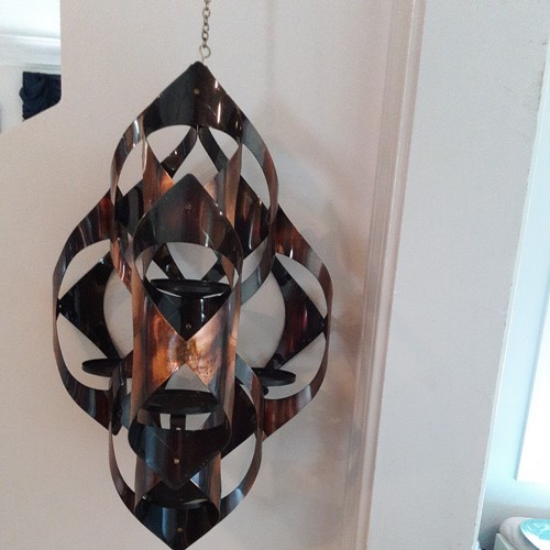 Copper Votive Chandelier READ - Picture 6 of 12