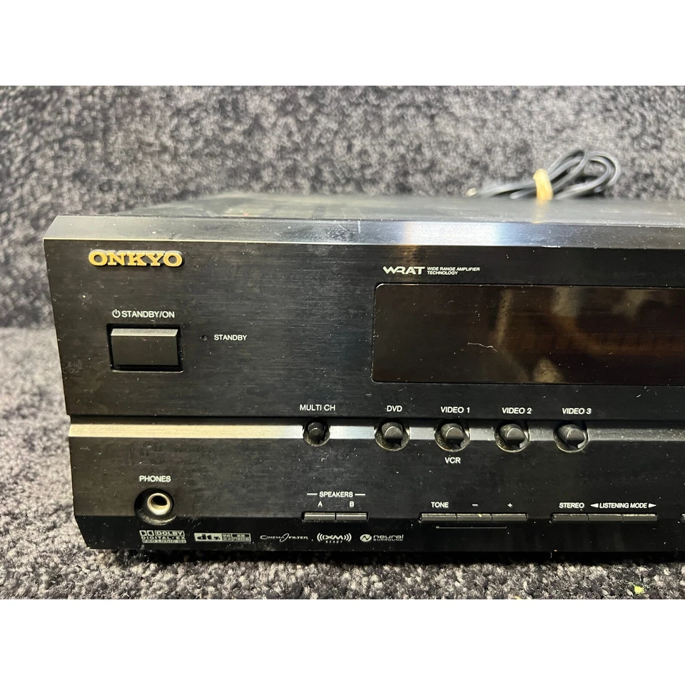 Onkyo TX-SR504 7.1 Channel Home Theater Receiver - Tested - No Remote - Image 2 of 4