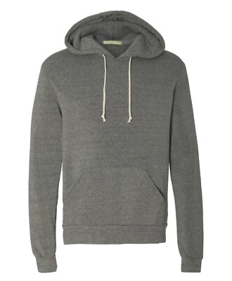 Alternative Apparel - Unisex Eco Fleece Pullover, 9595 Hoody, Large