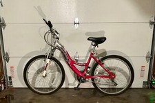 Mongoose Spire 18 Speed Red Mountain Bike wit...