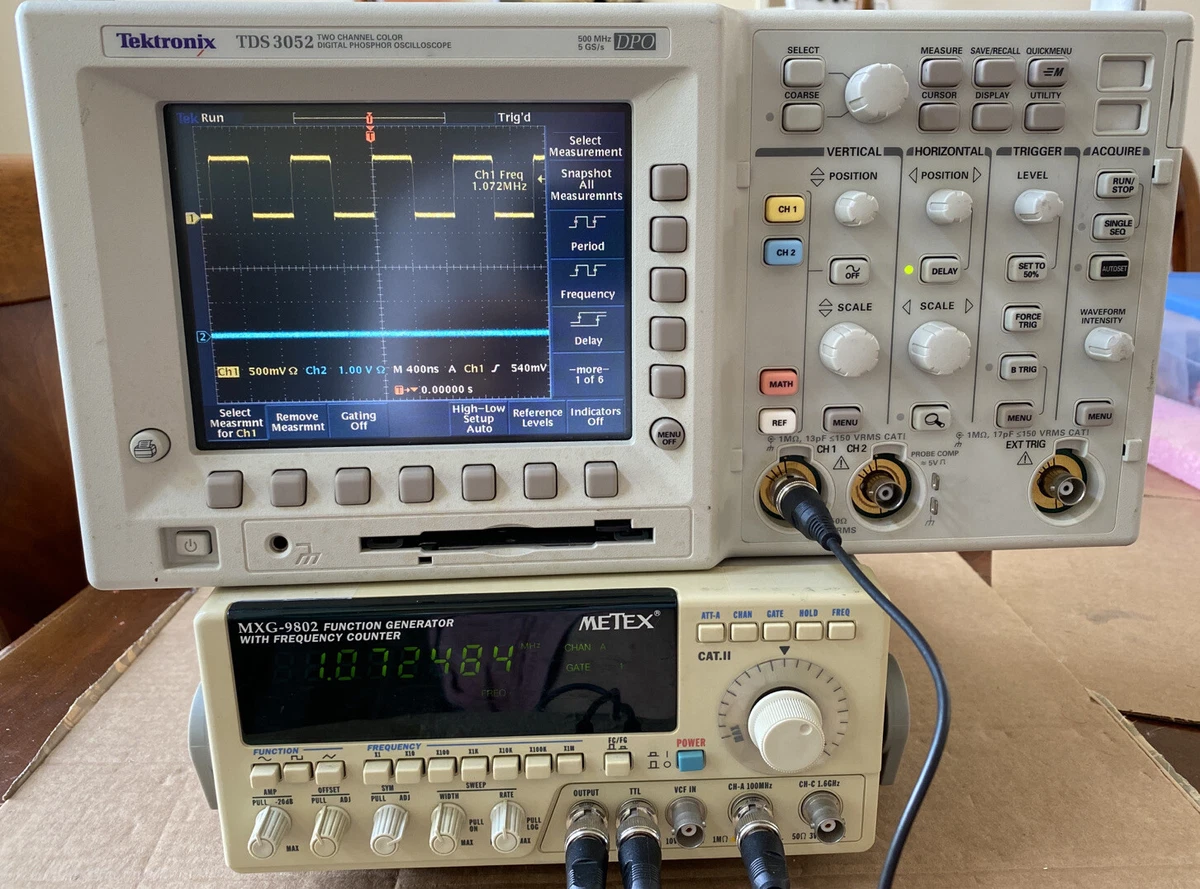 好評 METEX MXG-9802A ファンクションジェネレーター+カウンター