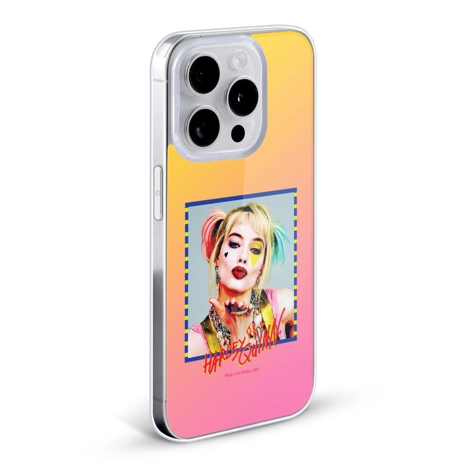FUNDA DE GEL OFICIAL BIRDS OF PREY DC COMICS HARLEY QUINN PARA TELÉFONOS APPLE iPHONE Foto 2 de 4