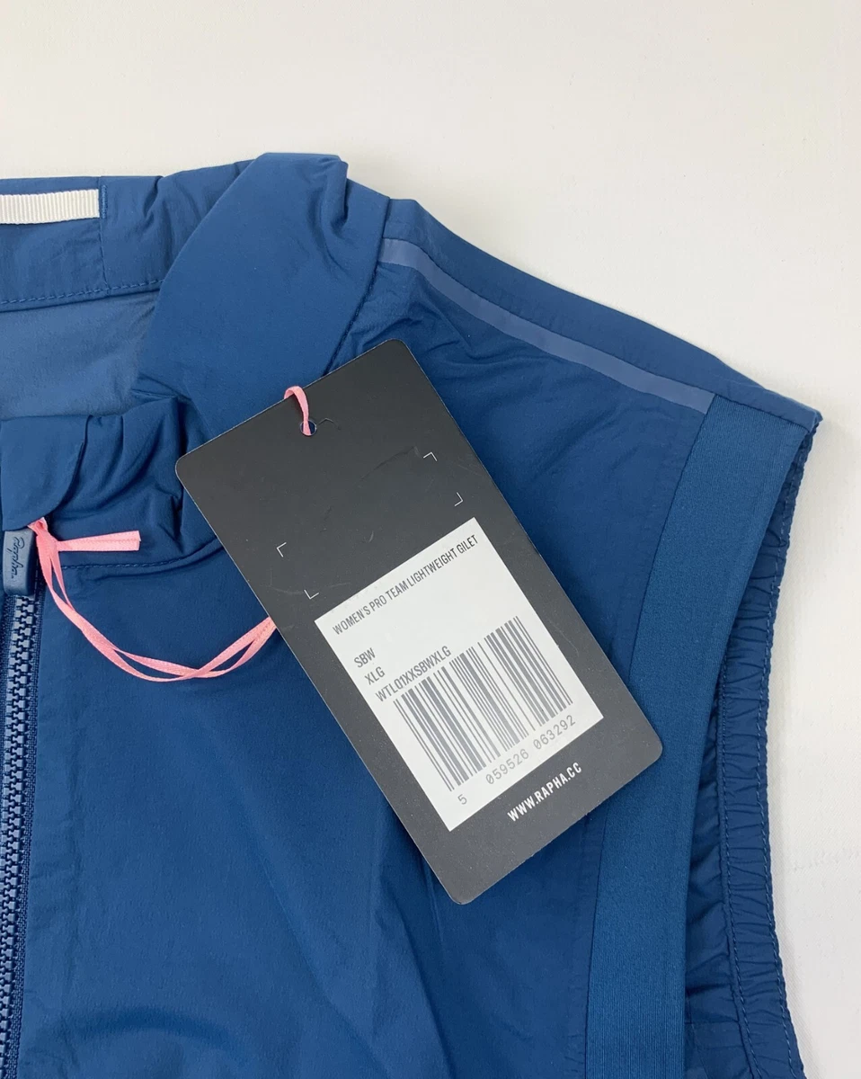 RAPHA Women's Pro Team Lightweight Gilet Size XL NWT