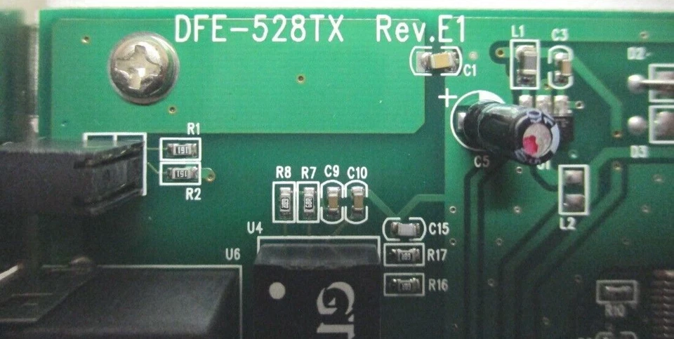 Scheda LAN, D-Link, DFE-528TX Rev. E1, 10/100Mbps PCI, originale! - Immagine 4 di 4