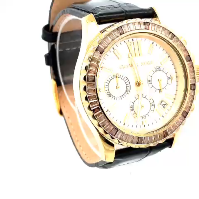 MK5874 Champagne Dial Gold-tone and Horn Acetate Ladies  display picture 1