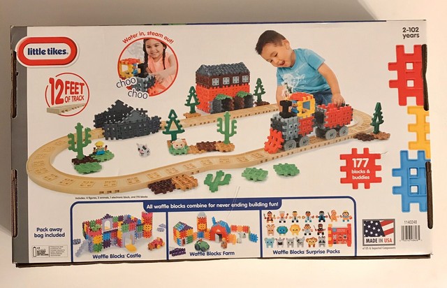 little tikes waffle train