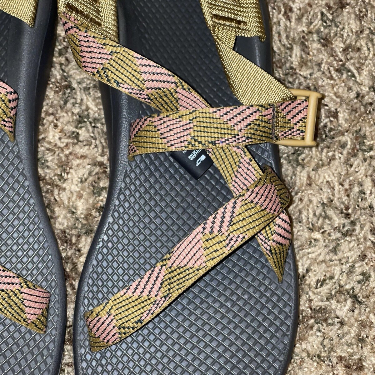 Chaco Z Cloud Cushioned Sandals Overhaul Bronze Women's Size