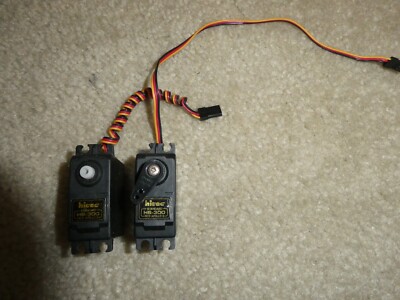 Lot of 2 RC Part Accessories Aristocraft Hitec Servos HS-300