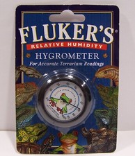 Fluker's Relative Humidity Hygrometer for Accurate Terrarium Readings