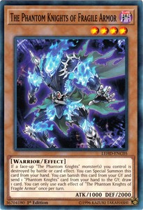 The Phantom Knights of Fragile Armor - LEHD-ENC05 - Common - 1st Edition x3 - Ne