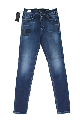 Replay Anbass Damen Jeans - Bio Hyperflex Denim - M914 Leyla - W28 L28 - Neuware
