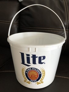 miller lite ice bucket