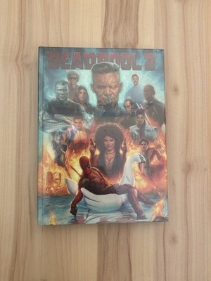 Deadpool 2 Mediabook Blu-ray DVD 3 Disk 1111 Limited Edition NEU OVP