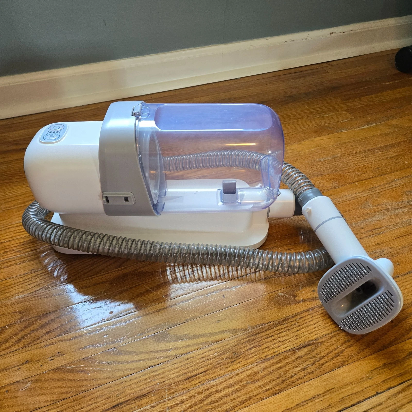 Pet Grooming Kit and Vacuum 5-in-1 (Model MAS-501-US)(Grey)