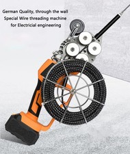 Threading Machine Pulling Machine Plumbing Pipe Leading Tool 20M+30M 1.5A