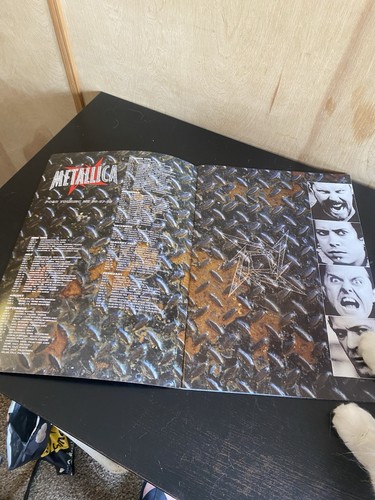 Selten! Vintage Metallica Poor Touring Me 96-97-98 Tour Programmbuch - Bild 2 von 7