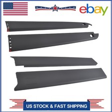 5.7ft Truck Side Bed Rail Caps For Dodge Ram 1500 2009-2018 With 5 7 Bed Black