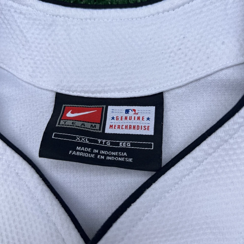 Camiseta de colección Nike Florida Marlins para hombre 2XL blanca equipo MLB en blanco equipo Y2K 00s Foto 2 de 4