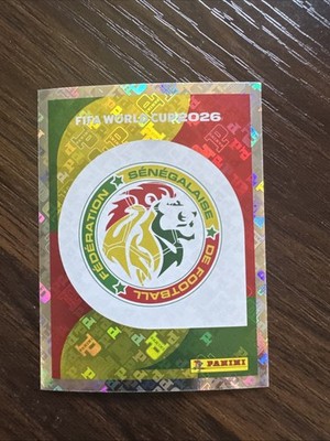 Senegal Team Logo SEN1 Panini World Cup Sticker 2026