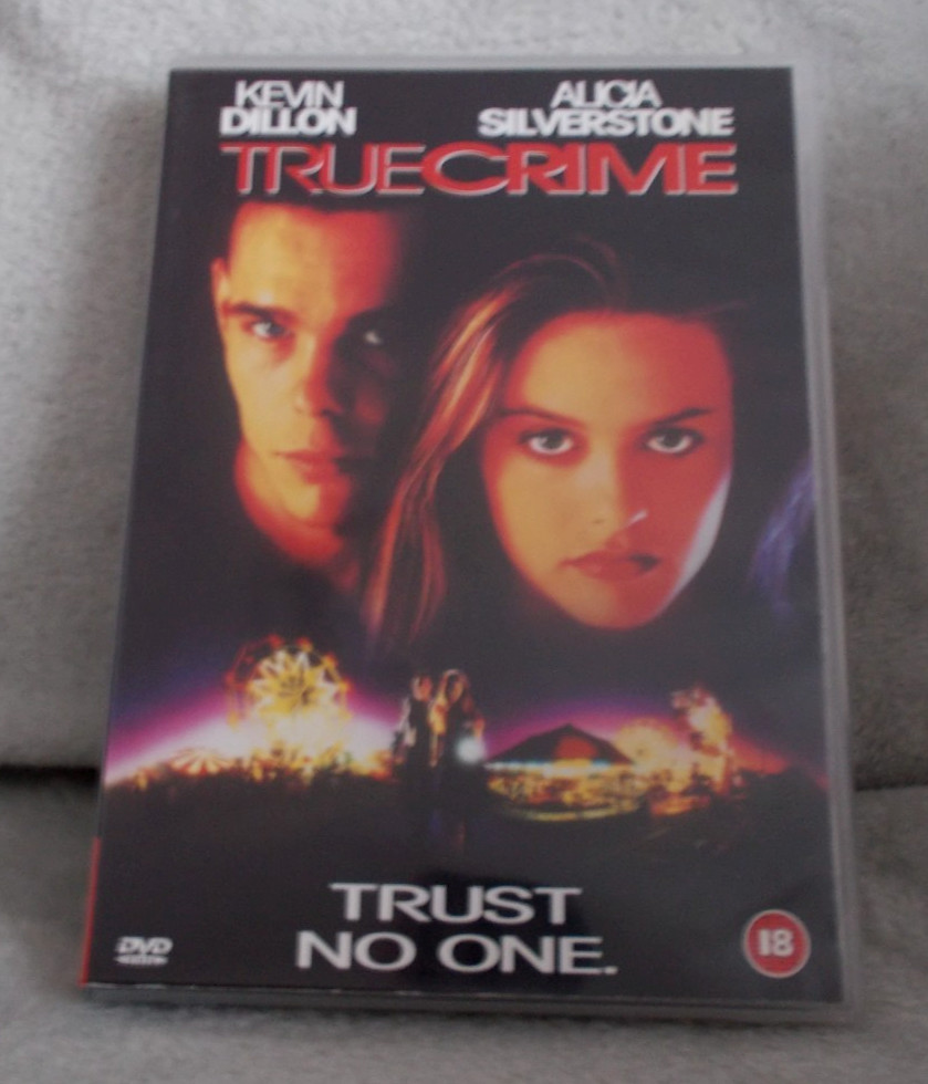 RARE OOP - True Crime (DVD, 1995) Alicia Silverstone / Kevin Dillon