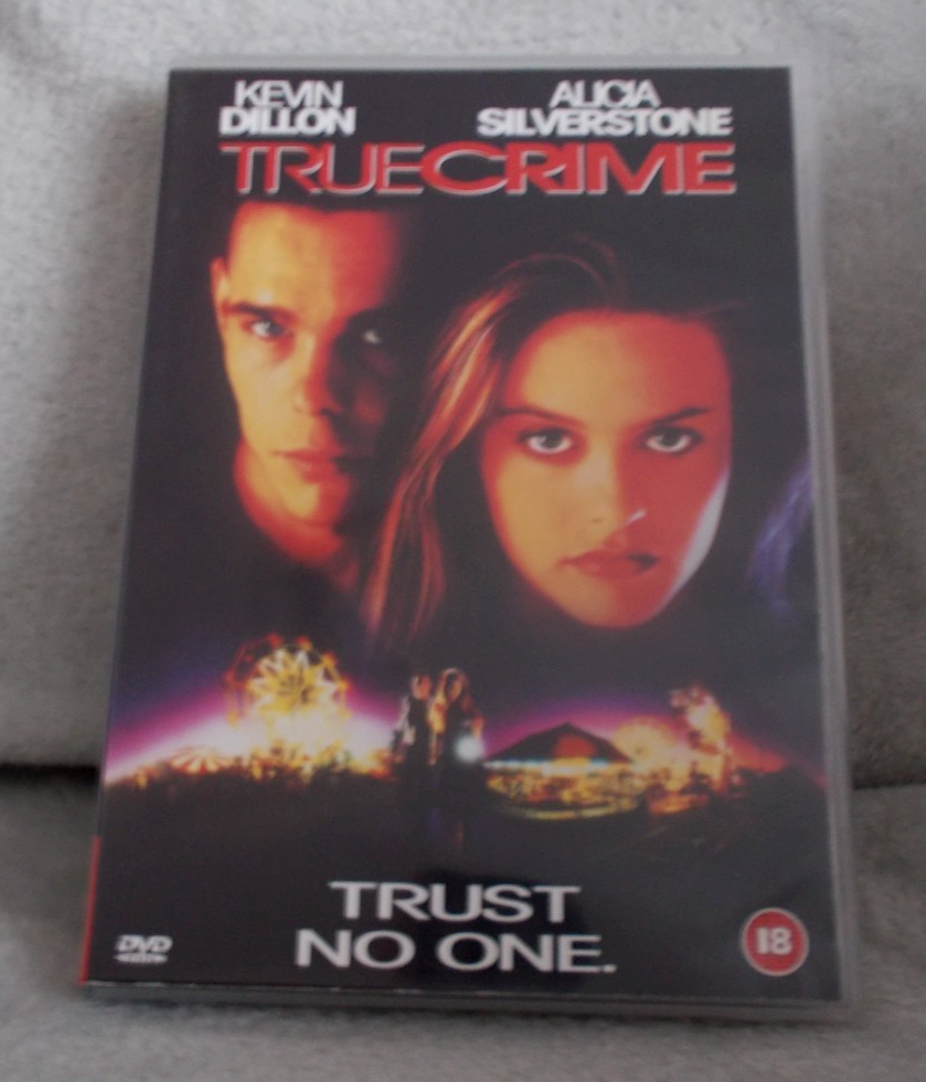 RARE OOP - True Crime (DVD, 1995) Alicia Silverstone / Kevin Dillon