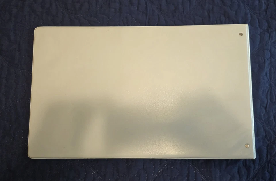 Carpeta de anillas 8 piezas Cardinal 12112 11" x 17" 3 anillos 1" inclinada-D - blanca nueva Foto 3 de 4