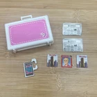 1980’s Vintage Day To Night Barbie & Ken Accessories Case Magazine Calculator