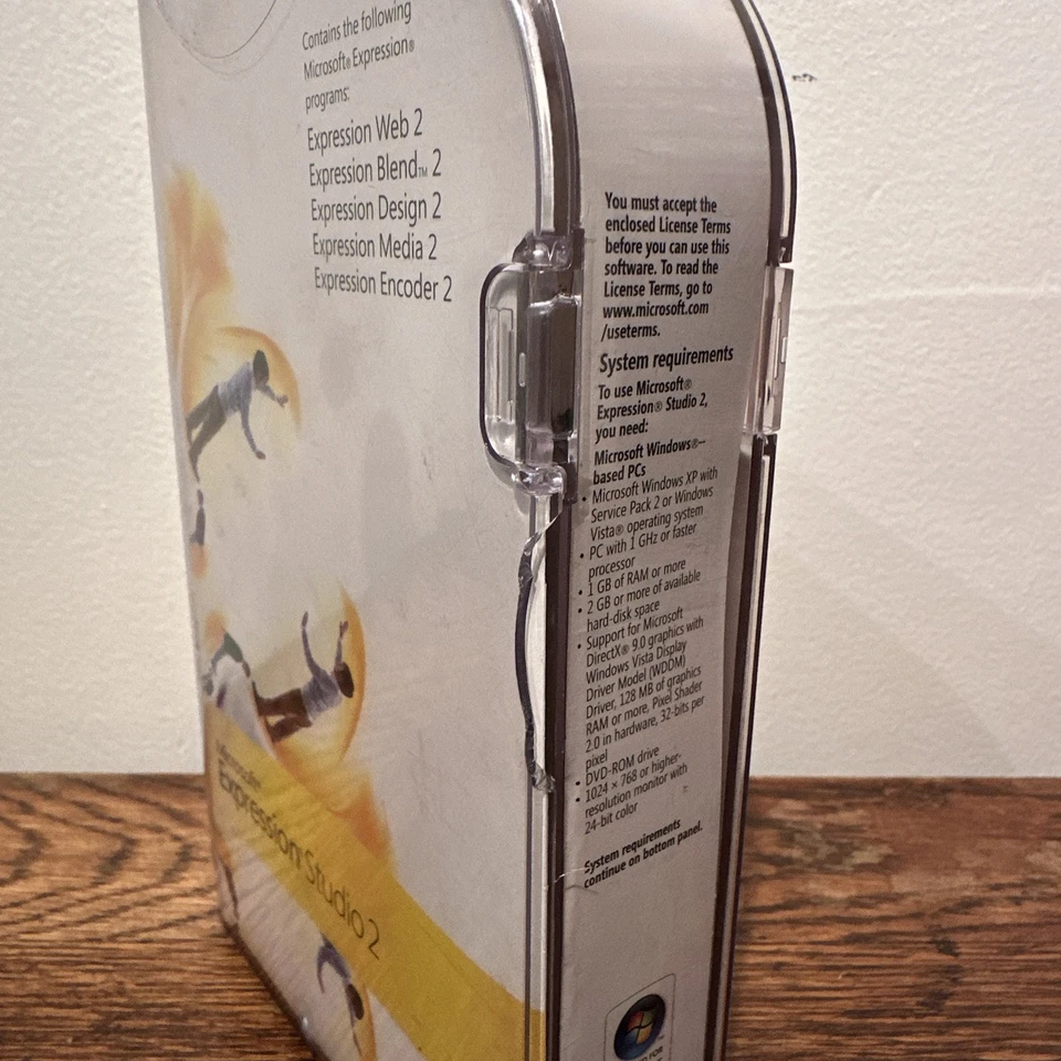 Microsoft Expression Studio 2 (PC, 2008) – Upgrade Version – Brand New & Sealed - Image 2 of 4