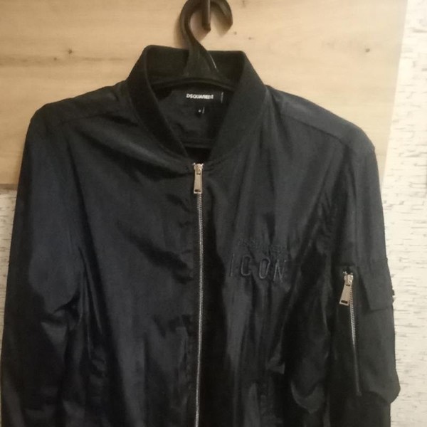 Men Dsquared² Jacket Navy Cotton 38 / M / 46