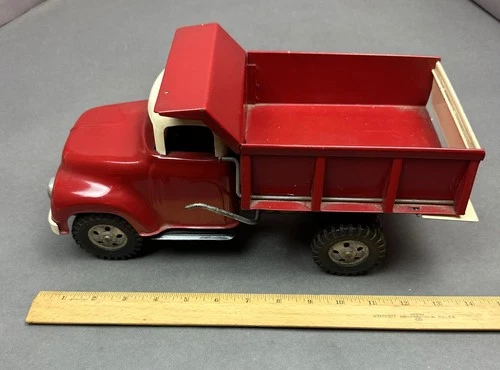 Vintage 1955-57 Tonka Toys Mound Metal Craft Dump Truck Repaint-Complete-L@@K!!