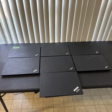 Lot of 7 Lenovo Thinkpad T590 Laptop Intel Core i5-8265U 1.60GHz 16GB No SSD/OS